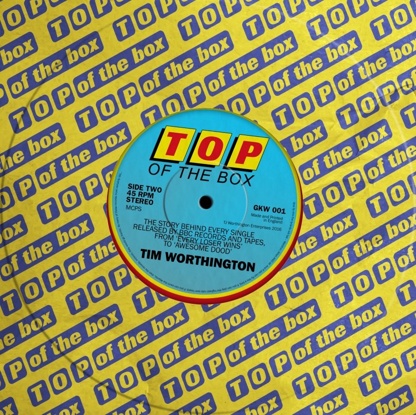 Picture of GKW 001 Top of the box by artist Tim Worthington from the BBC records and Tapes library